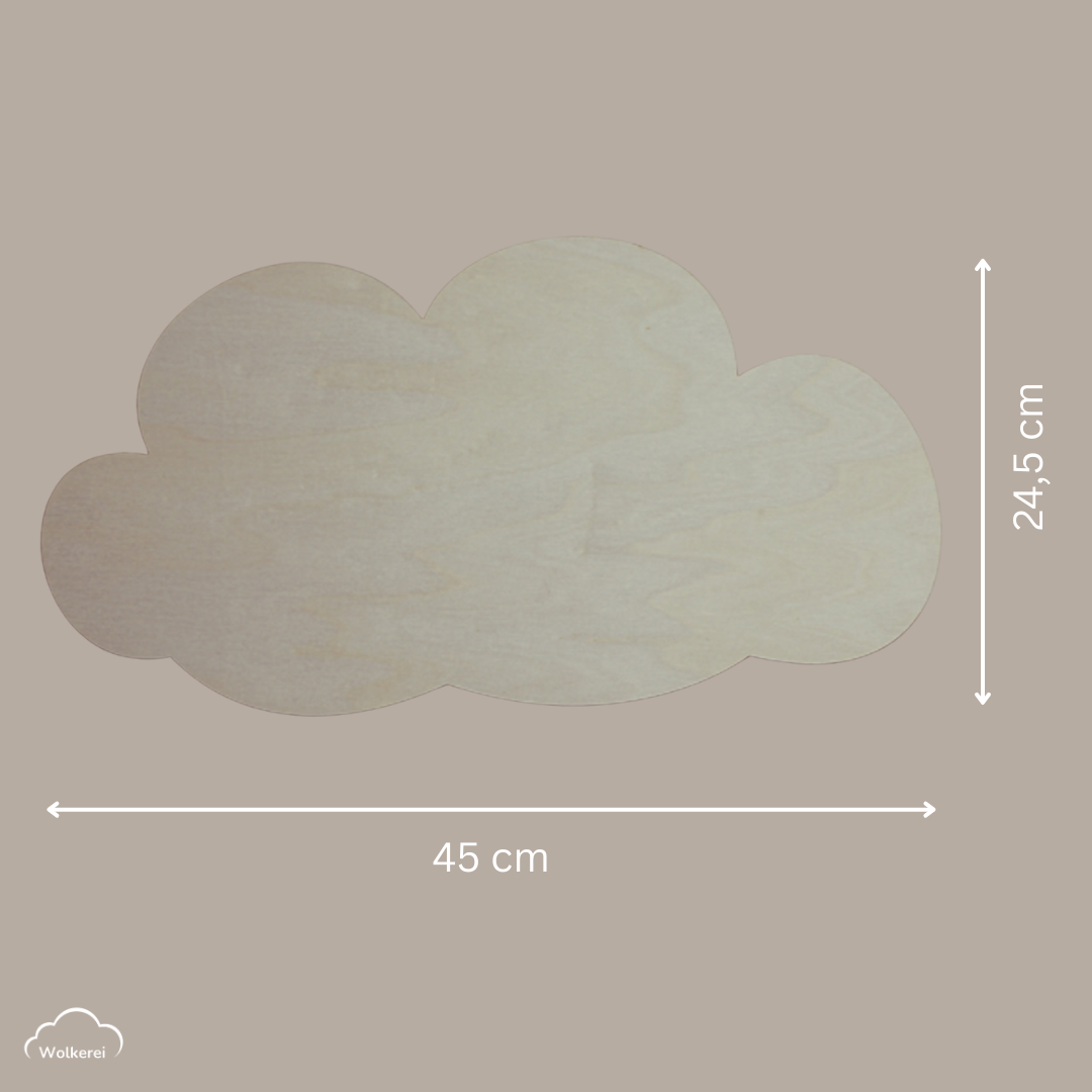 Bundle - "Ava-Willy" Wandlampen für das Kinderzimmer aus Holz 45cm