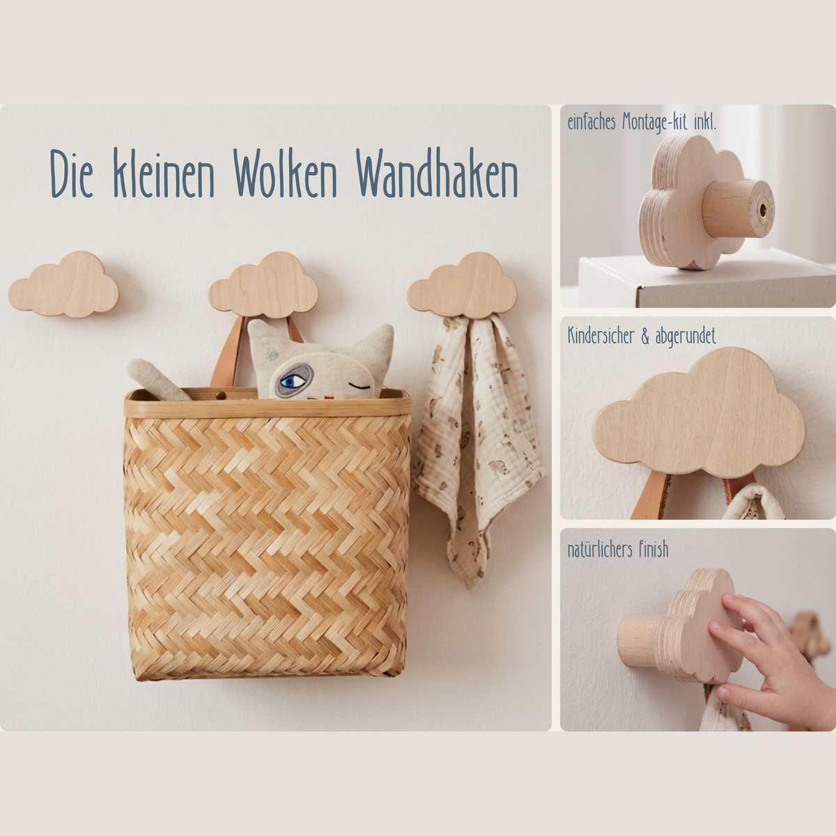 Wandhaken Mix