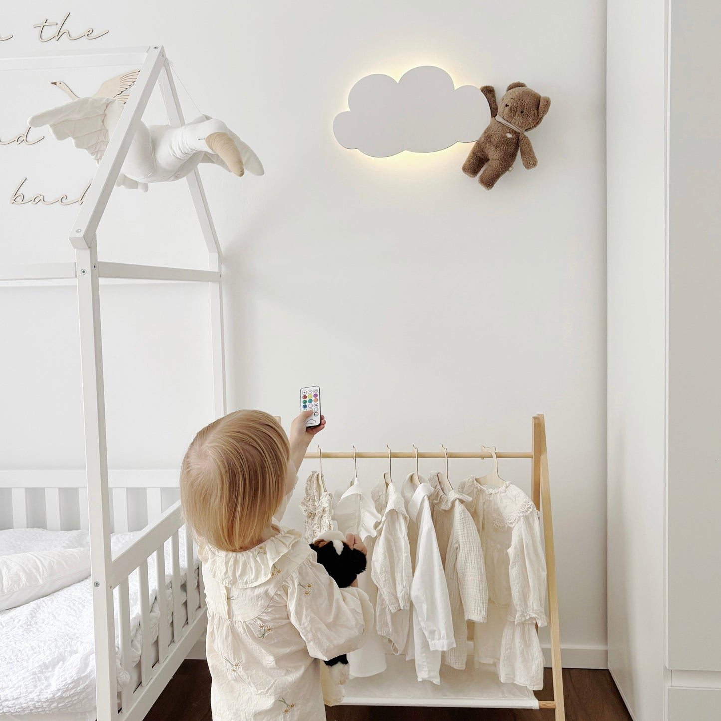 Wolkenhimmel Paket - 2 Wolkenlampen inkl. GRATIS Wandhaken